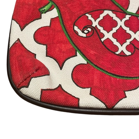 Brighton‎ Christmas Canvas Crossbody, EUC - Picture 3 of 7